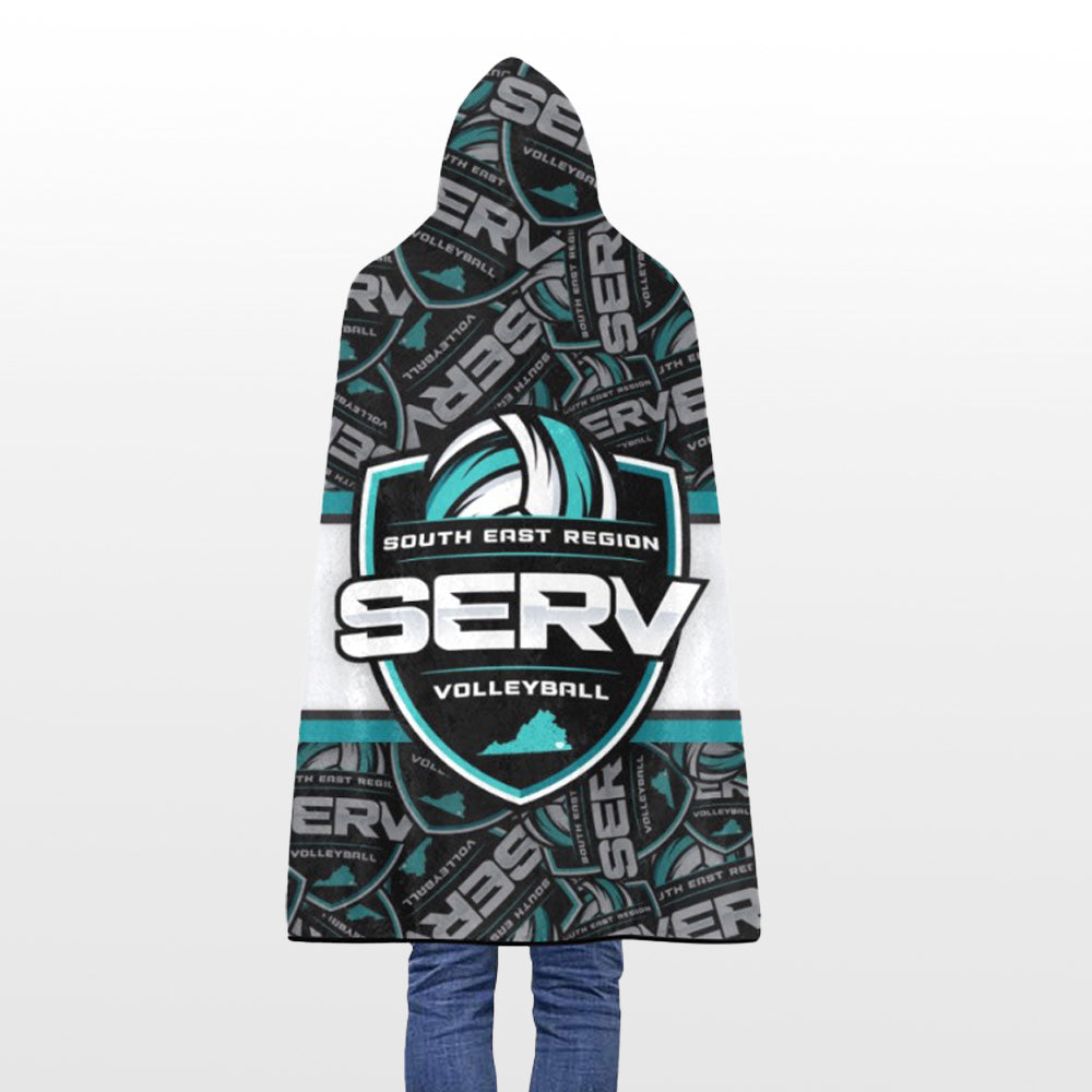 SERV Flannel Hooded Blanket