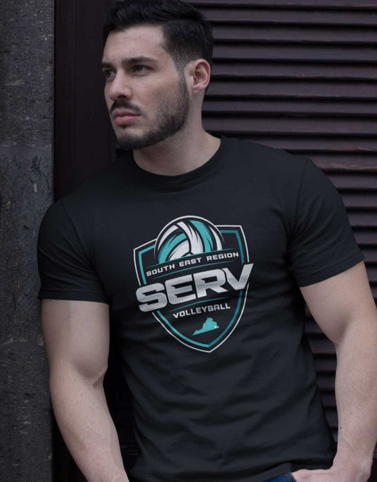 SERV Logo T-Shirt - Black