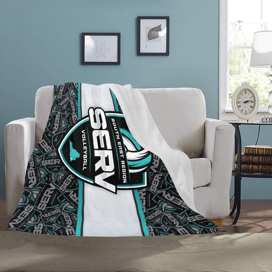 SERV Micro Fleece Blanket - Multi Logo