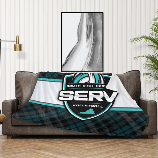 SERV Micro Fleece Blanket - Plaid