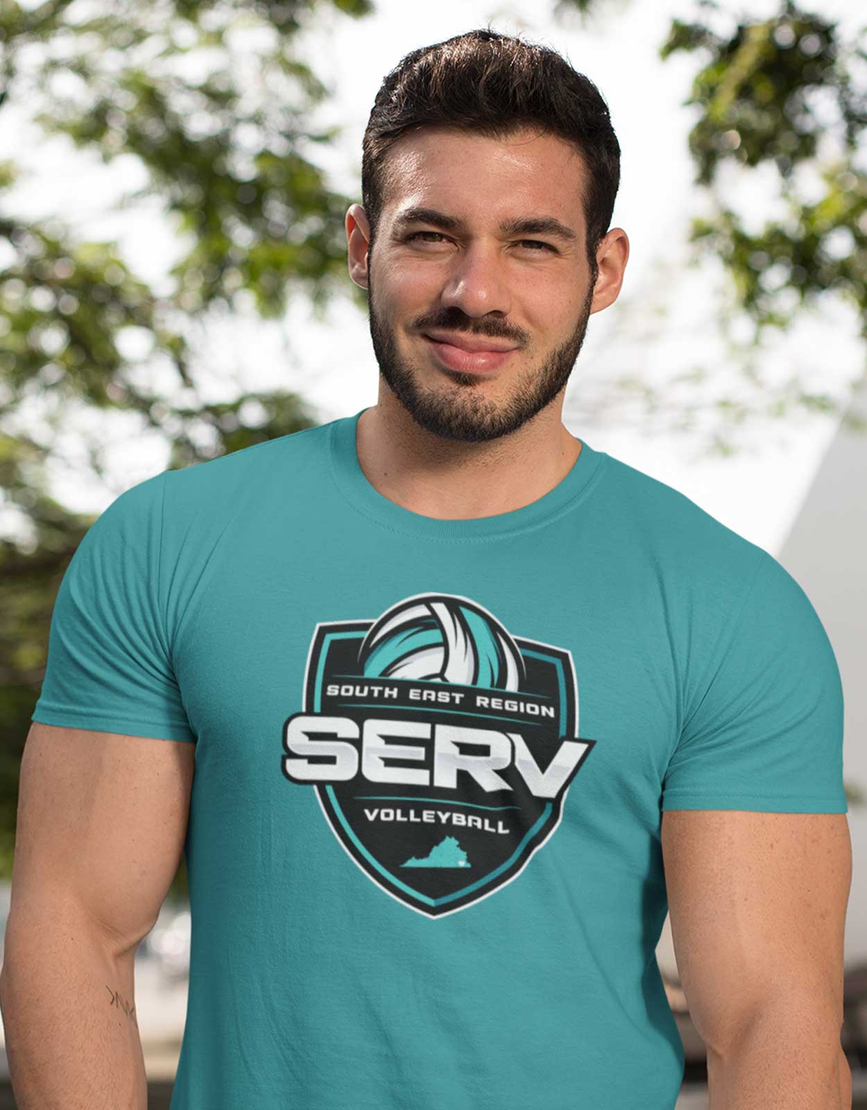 SERV Logo T-Shirt - Teal