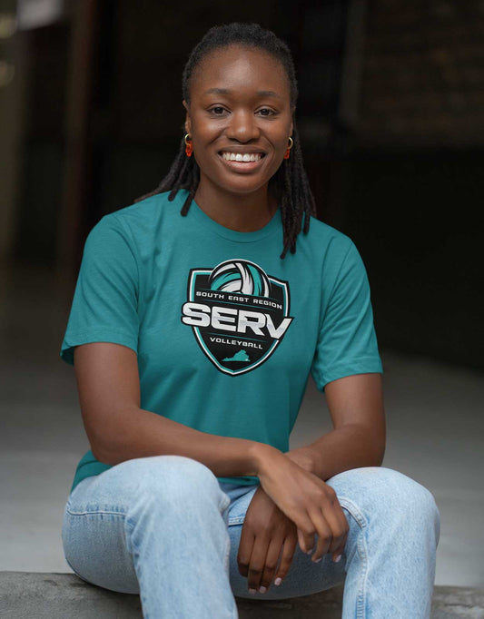 SERV Logo T-Shirt - Teal