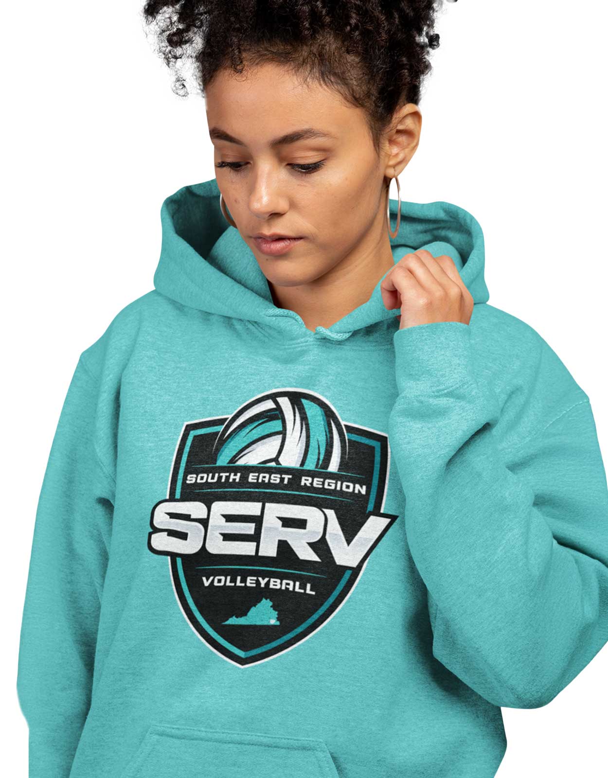 SERV Logo Hoodie - Mint