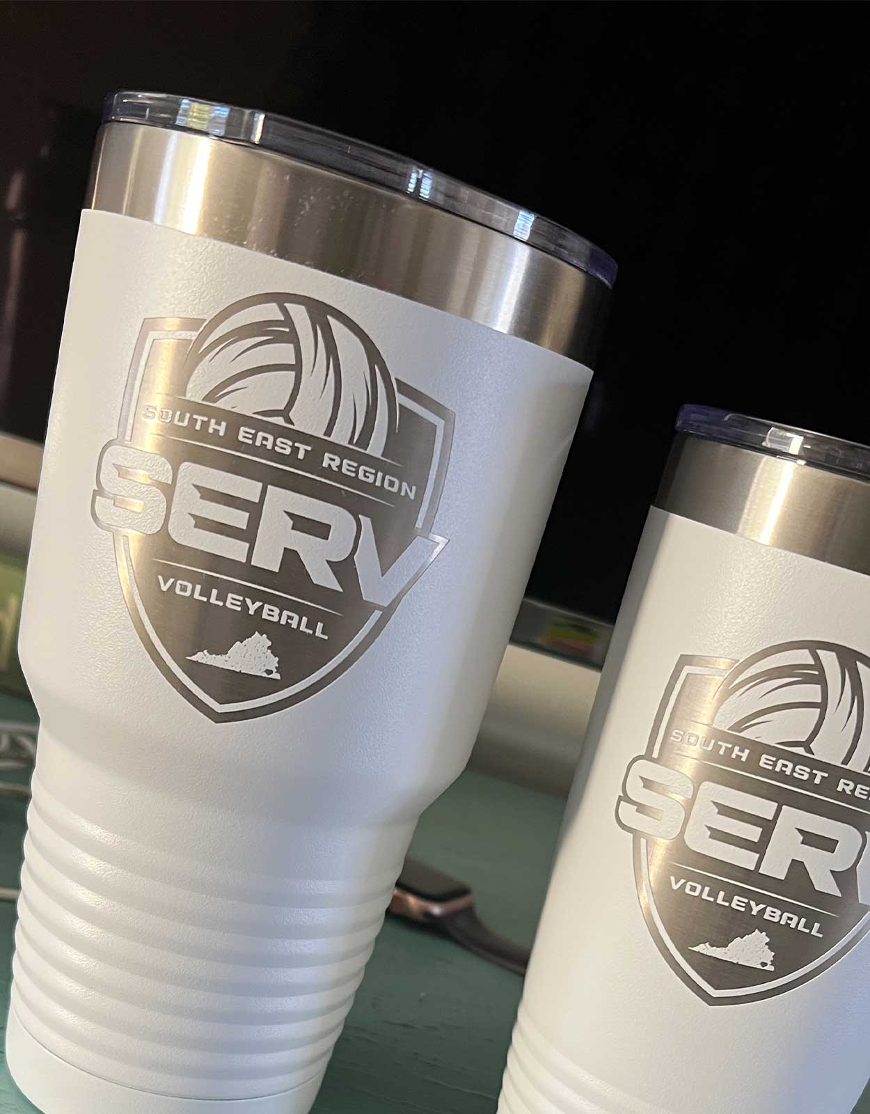 SERV Logo Tumbler